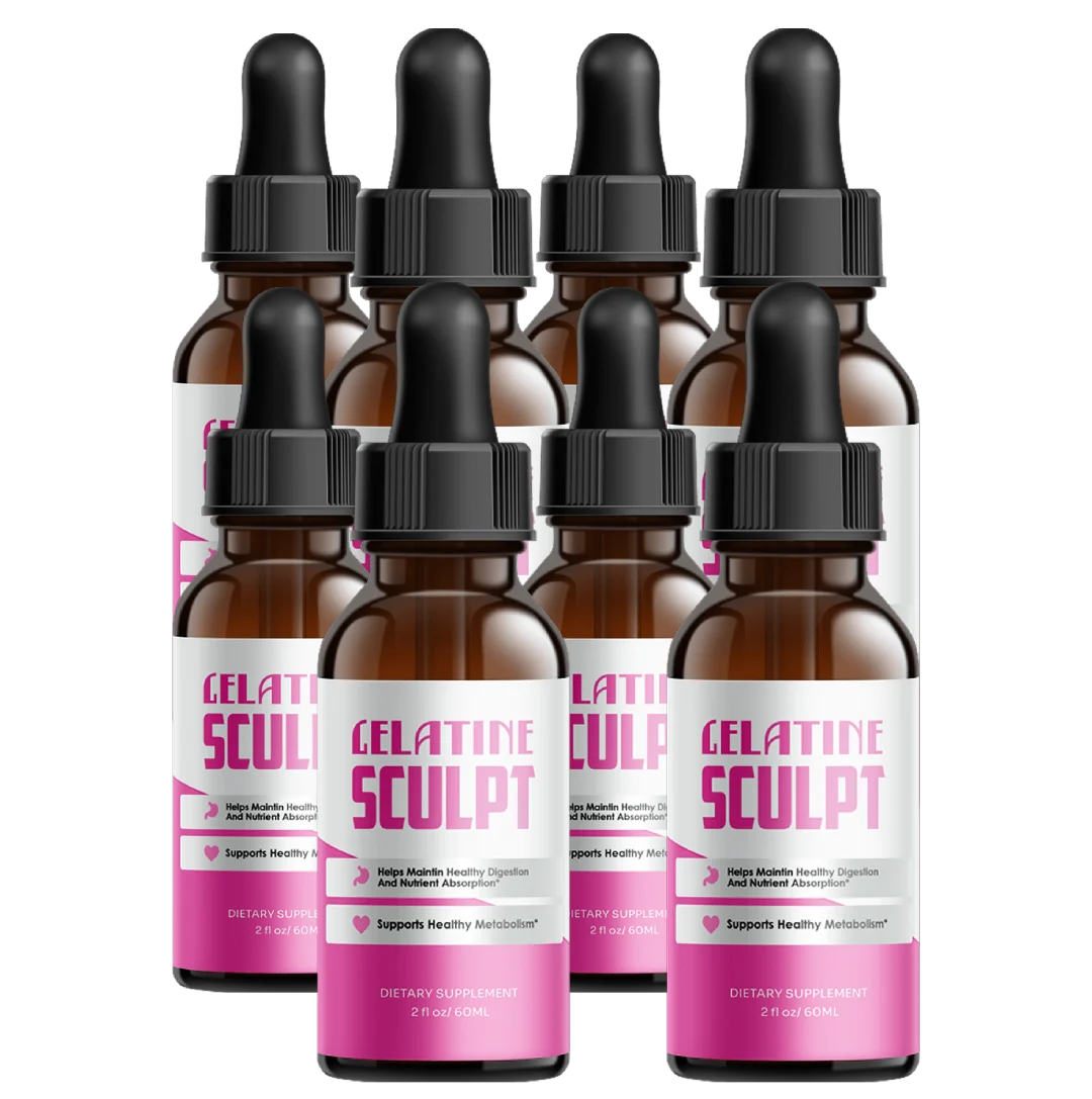 Gelatine Sculpt 8 Bottles